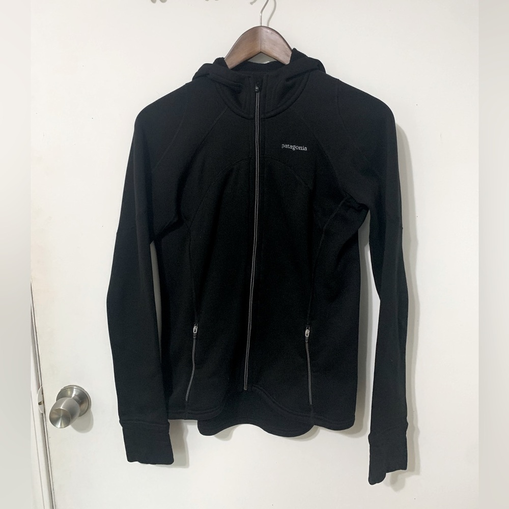 Patagonia - Full Zip Mid Weight Hooded Jacket - Women’s Medium - Black - Used